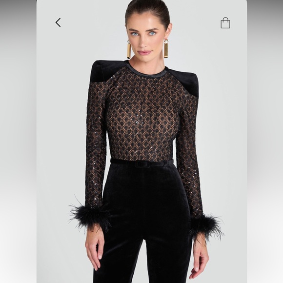 MONIQUE BLACK JUMPSUIT - Picture 5 of 7